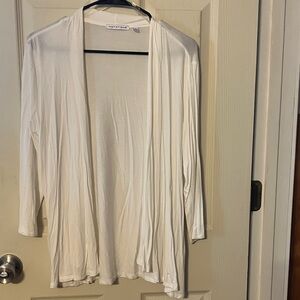 Notations Women's Cream Cardigan Sweater